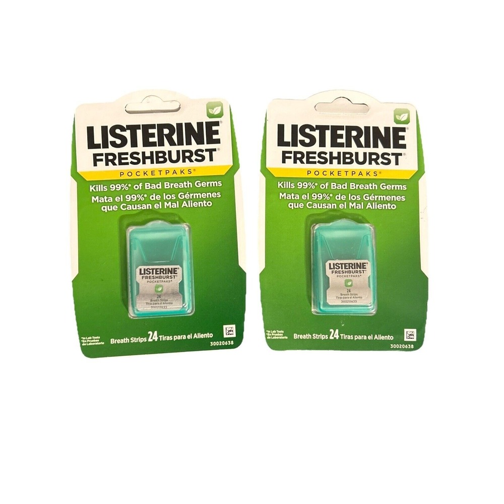 LISTERINE Freshburst- 2 PocketPaks FreshBurst - 48 Strips